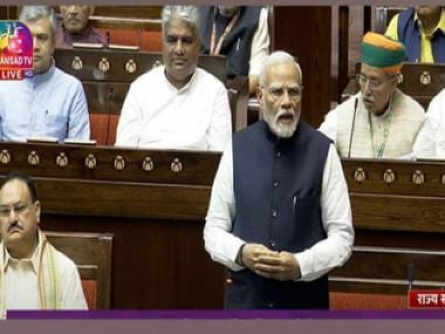 PM Modi urges unanimity in Rajya Sabha over Women’s Reservation Bill
