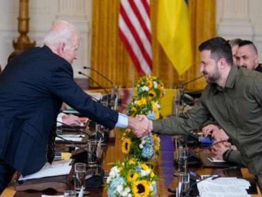 Ukraine's Zelenskyy wins support from US President Biden but faces US sceptics