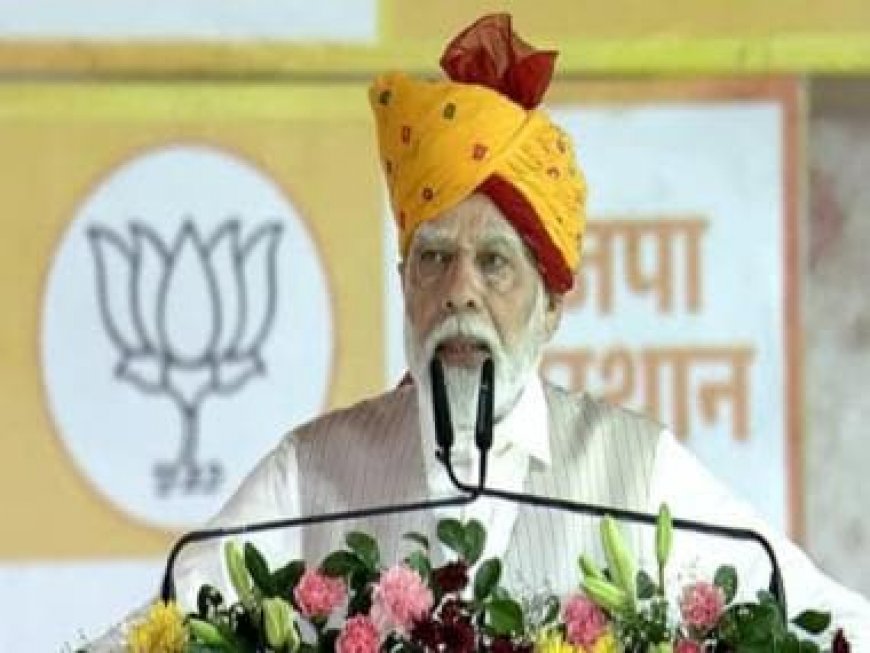 Rajasthan has sounded bugle for getting rid of Congress &amp; bring back BJP: PM Modi