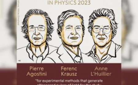 Pierre Agostini, Ferenc Krausz, and Anne L'Huillier win physics Nobel for looking at electrons in fractions of seconds