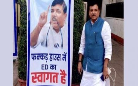 AAP means ‘Aur Adhik Paap’: BJP on Arvind Kejriwal’s party ‘playing drama card’ as ED raids Sanjay Singh’s residence