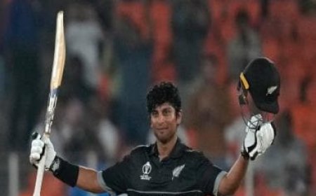 World Cup 2023: Who is Rachin Ravindra, the New Zealand all-rounder who scored a match-winning ton against England