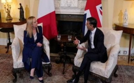 Italy and Britain pledge joint action against 'illegal migration'