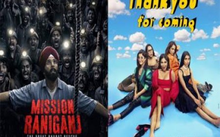 Here's how much Akshay Kumar's 'Mission Raniganj' and Bhumi Pednekar's 'Thank You For Coming' colleceted on day one