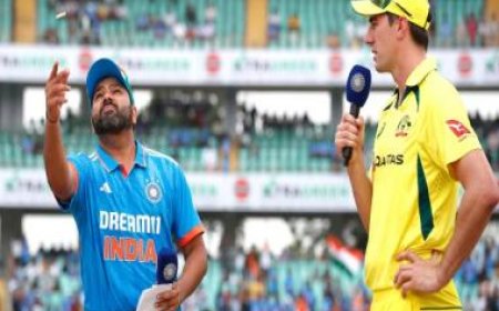 India vs Australia LIVE Score, World Cup 2023: IND 132/3; Kohli, Rahul put Men in Blue in driver's seat