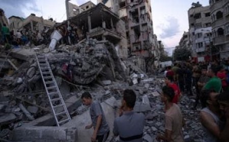 Israeli jets hit over 70 targets in overnight strikes in Gaza ‘terror nest’, says IDF