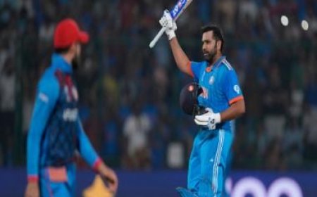 World Cup 2023: Rohit Sharma smashes Kapil Dev's 40-year record during India-Afghanistan match in Delhi