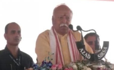 Speaking of destroying Santana Dharma like stepping on an axe, says RSS Chief Mohan Bhagwat
