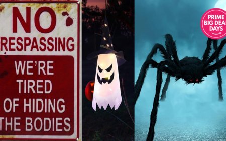 Thousands are buying up these outdoor Halloween decorations while they're on sale at Amazon