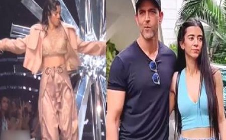 Hrithik Roshan's girlfriend Saba Azad responds to a troll who asked her to take therapy after her viral dance video