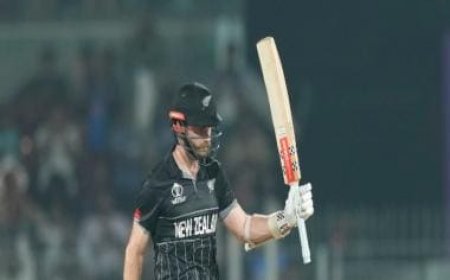 World Cup 2023: Kane Williamson scores fifty on comeback as New Zealand hammer Bangladesh by eight wickets