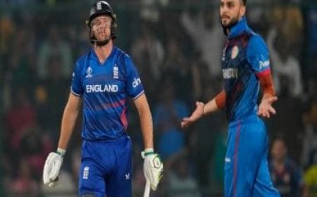 England vs Afghanistan: 'You've got to let these defeats hurt' — Buttler after Afghanistan clinch shock win
