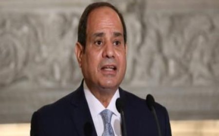Egyptian President Abdel Fattah al-Sisi denies displacement of Palestinians into Sinai