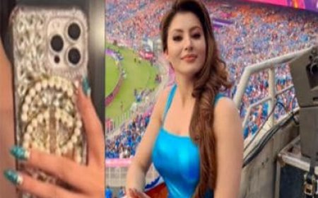 Urvashi Rautela shares message of the person who stole her 24-carat gold iPhone at India-Pakistan World Cup match