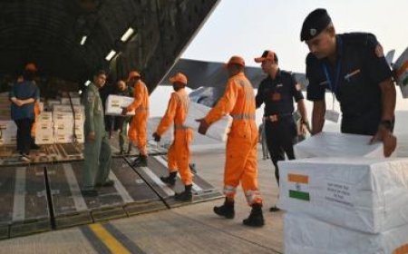 India sends humanitarian aid to Palestine amid Israel-Hamas war