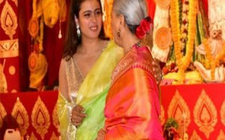 'They should have been mother and daughter', Kajol and Jaya Bachchan enjoy a K3G-like reunion during Durga Puja