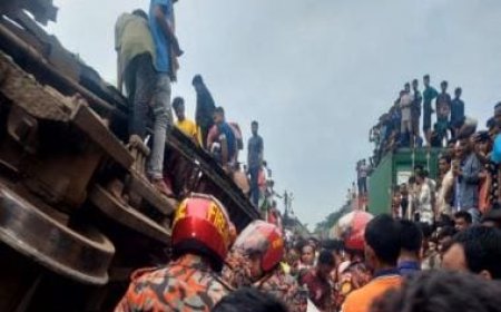 Bangladesh train accident: 14 killed, over 100 injured as intercity, freight trains collide in Bhairab