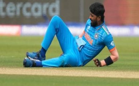 World Cup 2023: Injured Hardik Pandya unlikely to feature in India-England clash in Lucknow