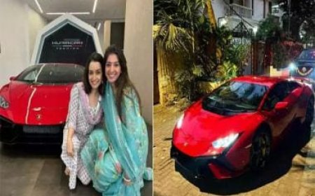 Shraddha Kapoor buys a swanky Lamborghini Huracan Tecnica worth Rs 4 crore, pictures go viral