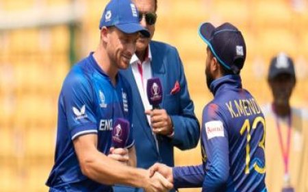 England vs Sri Lanka Highlights, World Cup 2023 Match at Bengaluru: Nissanka, Samarawickrama lead SL to eight-wicket win