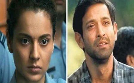 Box-Office: Kangana Ranaut's 'Tejas' collects Rs 1.14 crore on day one, Vikrant Massey's '12th Fail' mints Rs 1.10 crore