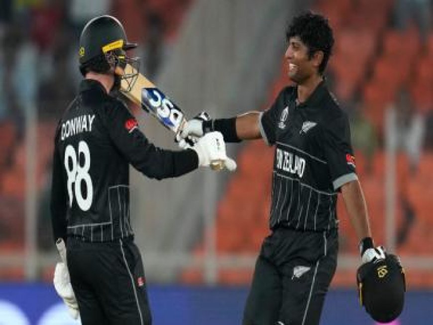 World Cup 2023, England vs New Zealand: Conway, Ravindra stitch NZ’s highest stand for 2nd wicket and other stats