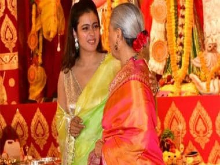 'They should have been mother and daughter', Kajol and Jaya Bachchan enjoy a K3G-like reunion during Durga Puja