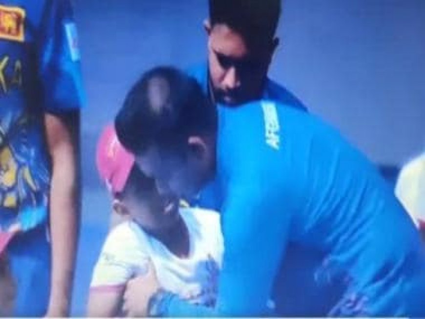 World Cup 2023: Kusal Mendis rescues player escort from collapsing during Sri Lanka's national anthem; Watch