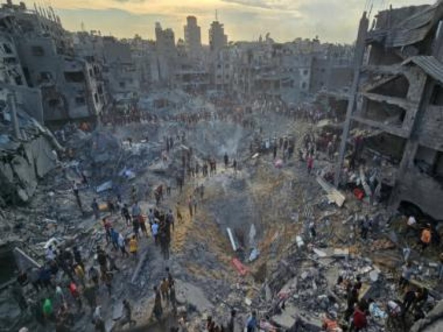 Gaza Conflict: Airstrike kills 50 at refugee camp as Israel assaults Hamas