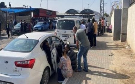 Rafah crossing opens for first time since Oct 7 for movement of wounded, foreign passport holders