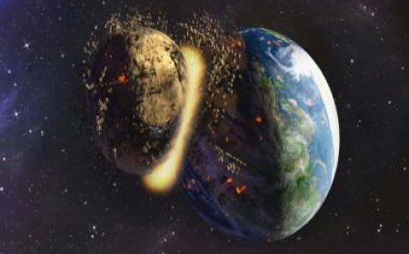 Mars-sized early planet that crashed into Earth, created the Moon, has been stuck deep inside the planet