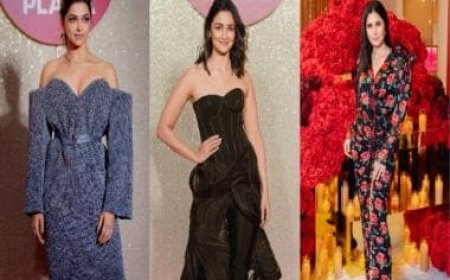 Deepika Padukone, Katrina Kaif, Alia Bhatt &amp; more: Bollywood celebs exude glam at the Jio World Plaza launch