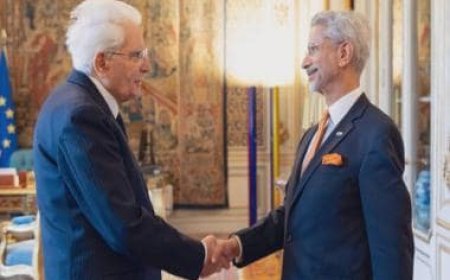 Jaishankar meets Italy's President Sergio Mattarella; discusses ways to advance strategic partnership