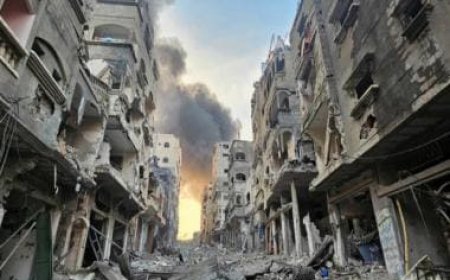 Fierce fighting in Gaza, as Hamas says Israel kills 30 in camp bombing