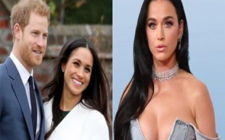 Harry, Meghan took a private plane to Vegas with Cameron Diaz, Benji Madden &amp; Zoe Saldana to watch Katy Perry’s concert