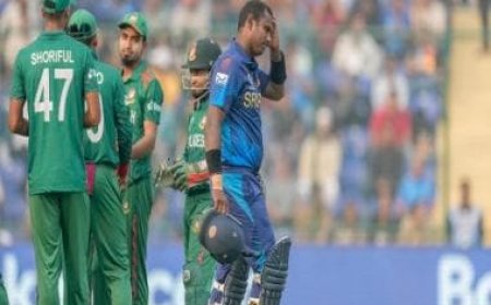 Explained: Why Angelo Mathews was dismissed 'Timed Out' during Bangladesh vs Sri Lanka World Cup game