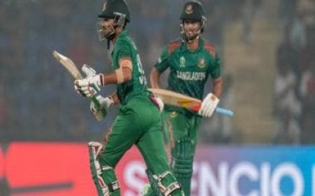 World Cup 2023: Shakib Al Hasan, Najmul Hossain Shanto help Bangladesh eliminate Sri Lanka in controversy-marred contest