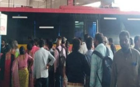 Video shows Andhra Pradesh bus overshoots platform, mows over passengers at terminus, killing 3