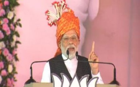 Naxalites and terrorists get emboldened whenever Congress comes to power Chhattisgarh : PM Modi