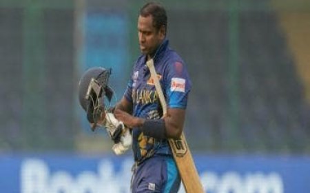 World Cup 2023: Angelo Mathews was informed about the threat by umpires before being timed out, says report