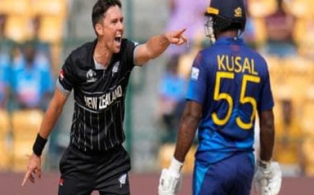 World Cup 2023: Boult leads the way as New Zealand defeat Sri Lanka to virtually confirm semi-final against India