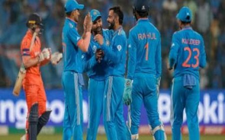 World Cup 2023: Unbeaten India hammer Netherlands by 160 runs, storm into semis with ninth consecutive win