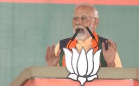 Congress has accepted its fake promises won't stand a chance in front of Modi's guarantees, says PM in poll-bound MP