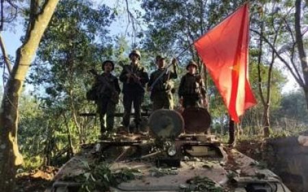 Over 2000 from Myanmar seek refuge in India as fighting breaks out between junta and ethnic rebels