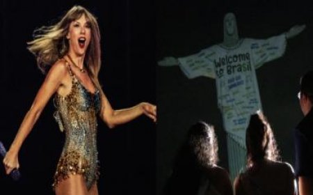Rio’s iconic Christ statue welcomes Taylor Swift with open arms thanks to Swifties and a priest