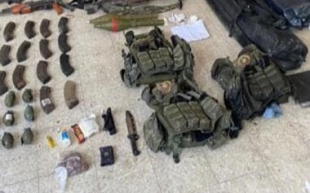 WATCH: IDF finds mortar shells, RPGs inside kindergarten in Gaza