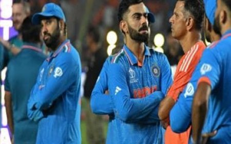 World Cup 2023 Final: 'Lot of emotions in Indian dressing room. Tough to see as a coach' — Rahul Dravid