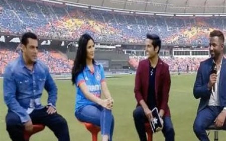 ICC World Cup Final 2023: Salman Khan confirms 'Tiger 4', tells Katrina Kaif 'Wait for part 4 when I turn 60'