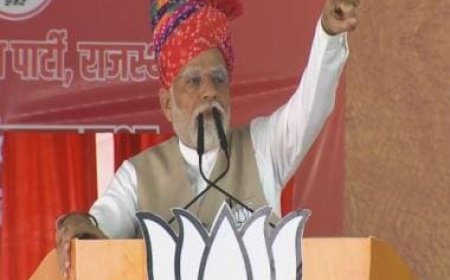 WATCH: PM Modi vows to review petrol &amp; diesel price in Rajasthan ahead of polls