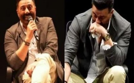 IFFI 2023: Sunny Deol breaks down as 'Ghayal' director Rajkumar Santoshi says industry didn't give the actor his due